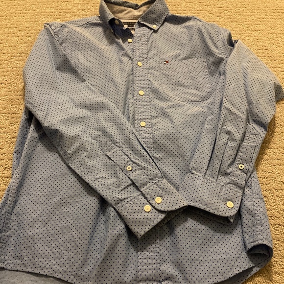 Blue button down - Picture 4 of 4